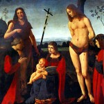 <b>БОЛЬТРАФФИО ДЖОВАННИ АНТОНИО Мадонна с младенцем, святыми Иоанном Крестителем и ...</b>
