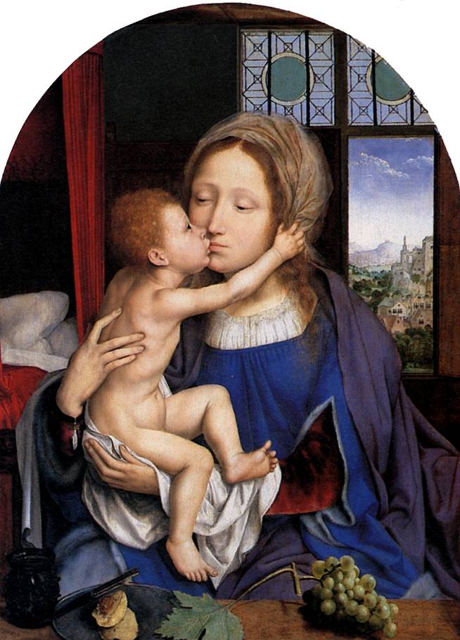 МАССЕЙС КВЕНТИН Мария с младенцем, 1529