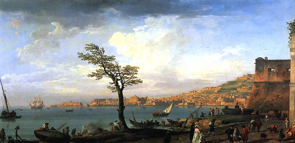 ВЕРНЕ КЛОД ЖОЗЕФ Вид Неаполитанского залива, 1748
